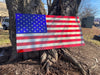 US FLAG - Red, Blue, and Steel